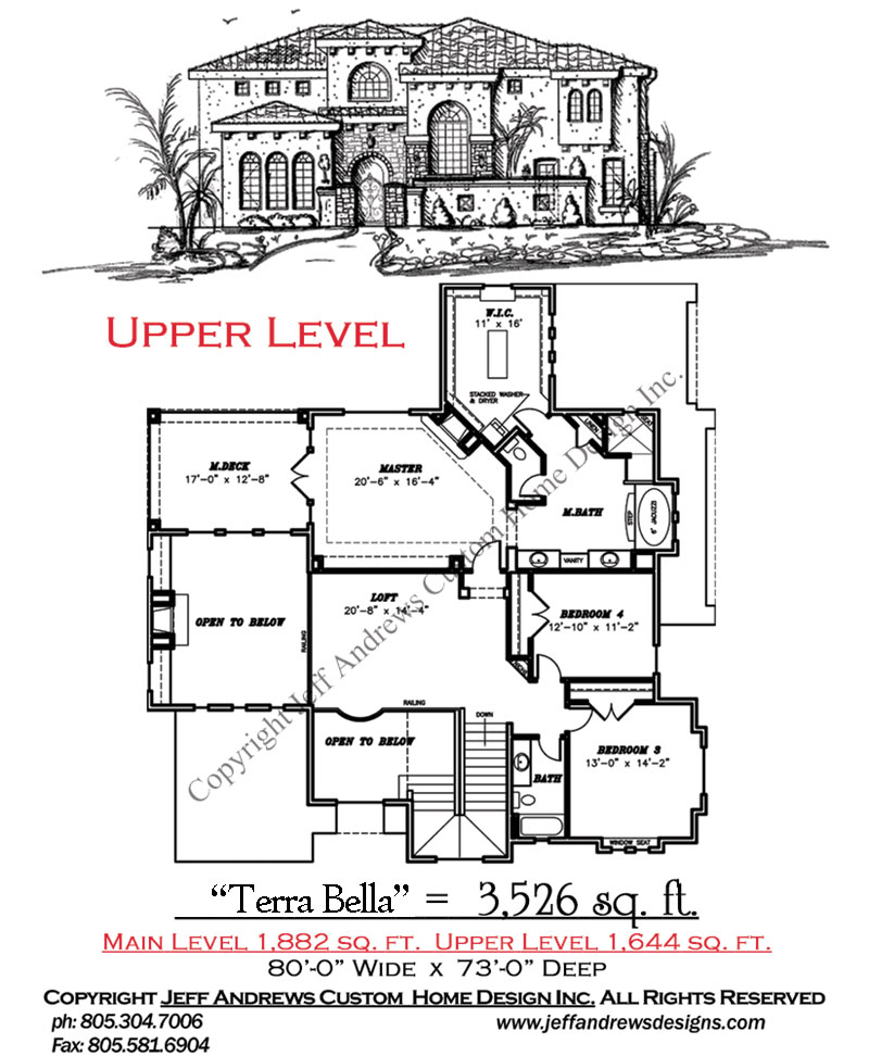 Terra Bella 3,526.00 Andrews Home Design Group St. Utah